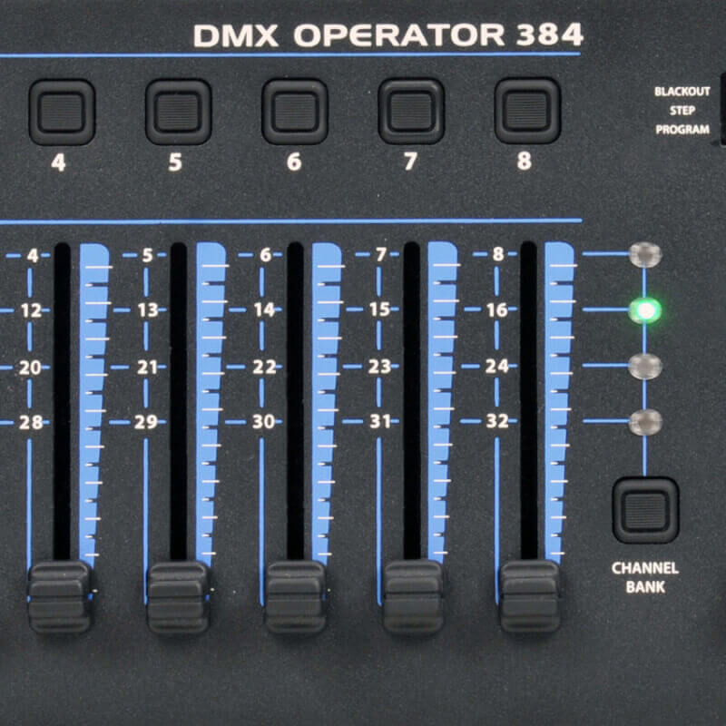 Adj dmx operator 384 controlador de iluminación 384 canales dmx